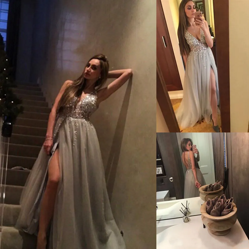 Silver prom sale dresses 2018