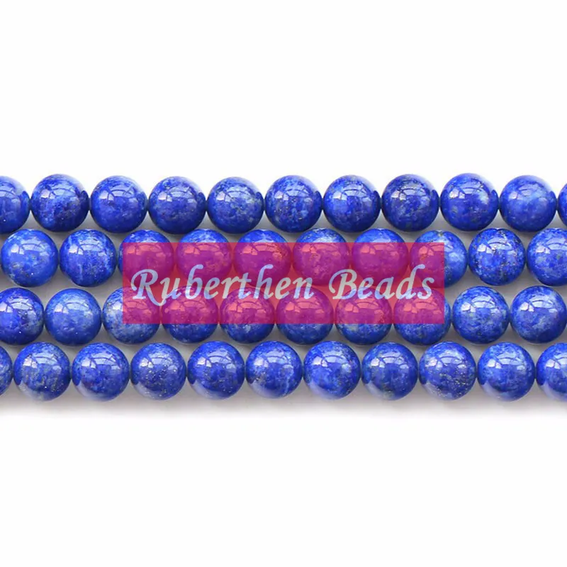 NB0005 On Sale Natural Lapis Lazuli Beads DIY Jewelry Accessory Trendy Loose Stone Round Beads for Make Jewelry Bead Wholesale