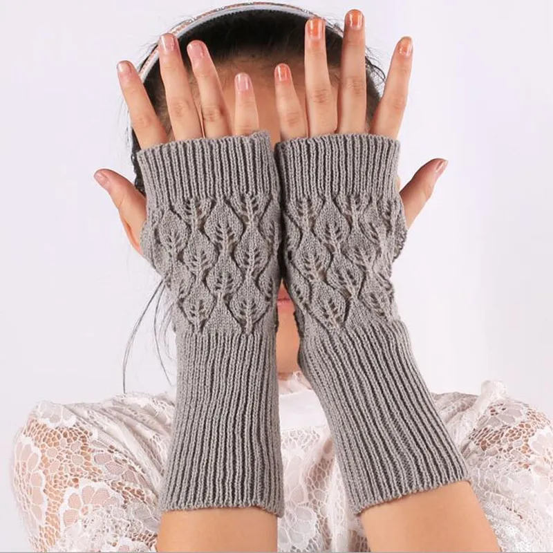 Guanti Senza Da In Lana Lavorata A Maglia Lunghi E Caldi 12 Paia Donna Inverno Da 14,61 € | DHgate