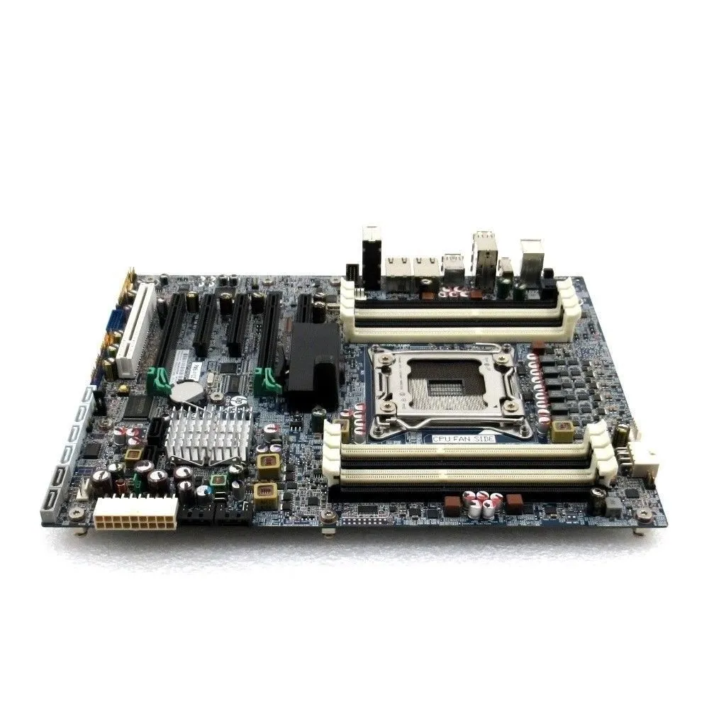 För 708614-001 618264-002 Chipset X79 C602 LGA 2011 Vältestad Arbete Z620 Workstation Mainboard