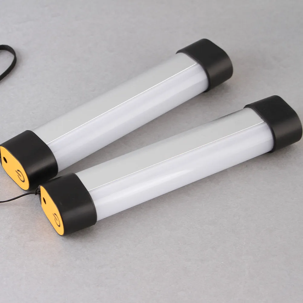Multifunktion USB LED Magnetisk basläger Ljus Lanterna Uppladdningsbar Camping Lanterns Bil Reparationslampa Inbyggd Magnet