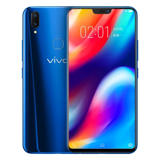 Original Vivo Z1 4G LTE Celular 4GB RAM 64GB ROM Snapdragon 660 Aie Octa Core Android 6.257 "Tela cheia 13.0MP AI ID de rosto digital Smartphone