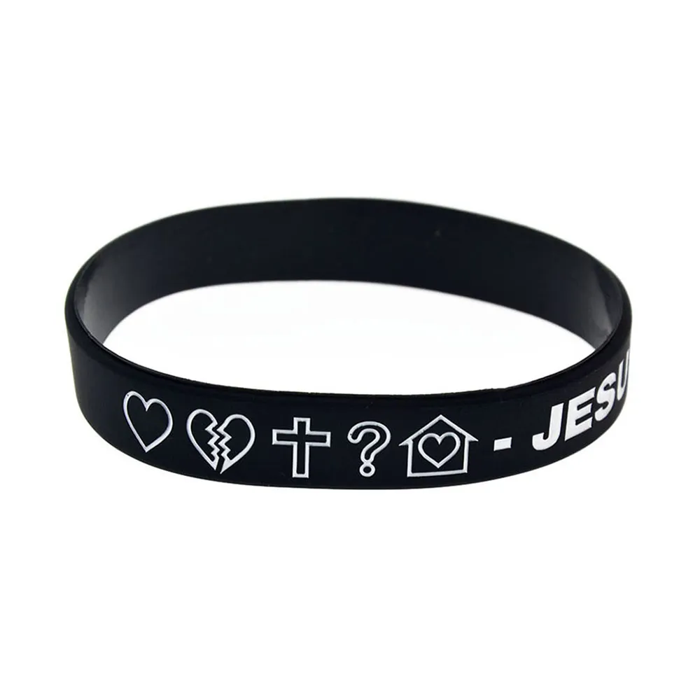 Jesus rubber hotsell bracelets