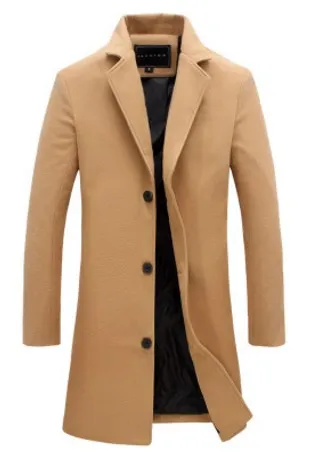 мужские тренчи дизайнерские куртки ветровка 2018 Мужские дизайнерские зимние пальто мужская одежда плюс размер одежды для мужчин сплошные цветные пальто