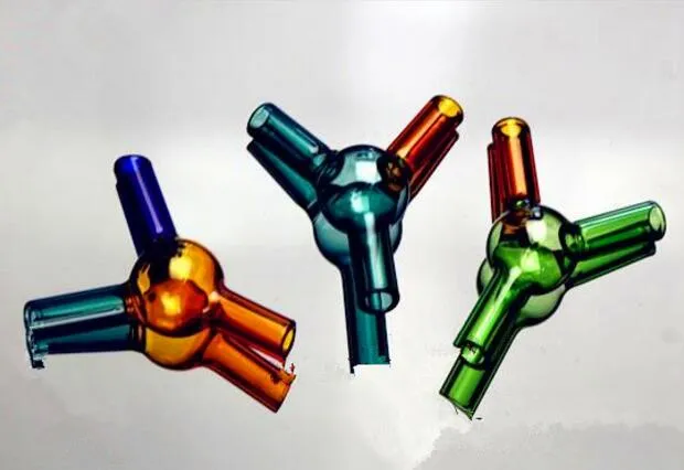 Hookah-accessoires [Kleur] Flying Ball Wholesale Glass Bongs Olie Brander Glas Water Pijp Olieruizingen Roken, Olie.
