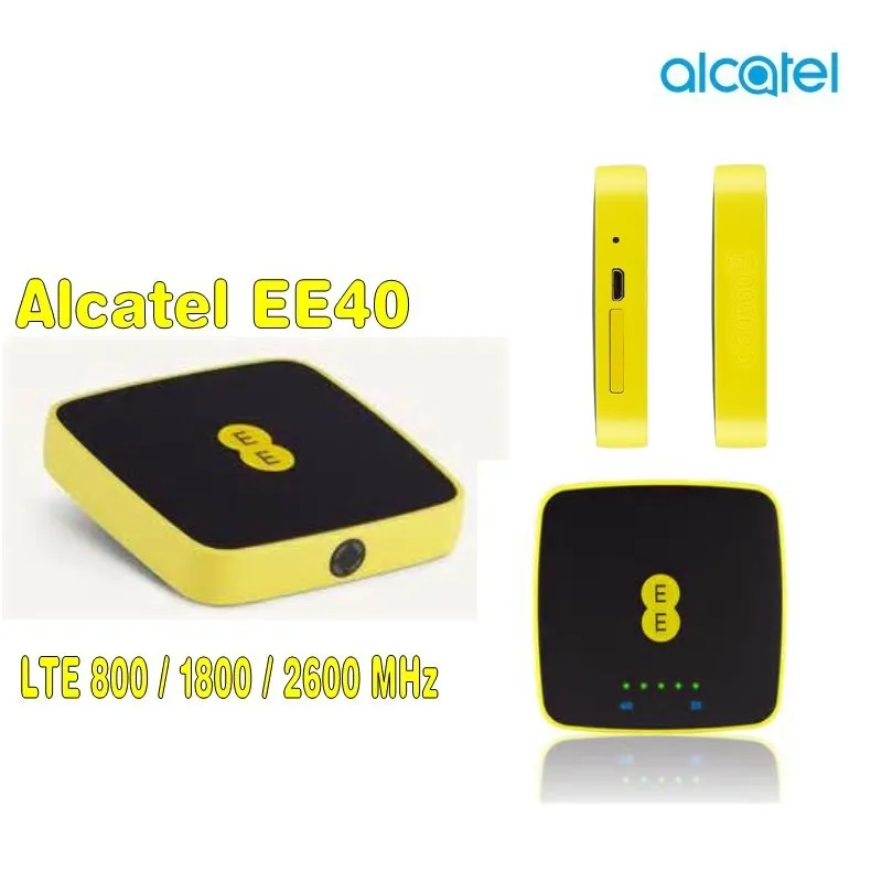 Unlocked Alcatel EE40VB 3G 4G LTE Mobil Geniş Bant MIFI 4GEE WIFI PK Y853