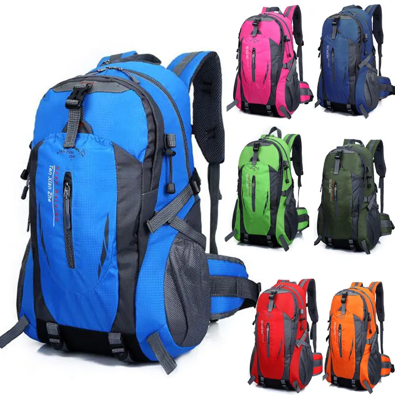 viagens ao ar livre grande saco 40L pacote de lazer esportes caminhadas especial Bolsa de Ombro Com capaz impermeável para tirar rede e saco de dormir Bed