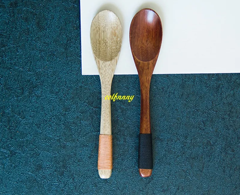 15*2.8cm Naturel Wooden Coffee Tea Sugar Salt Spoon Scoop Kitchen Utensil Wood Jam Spoon