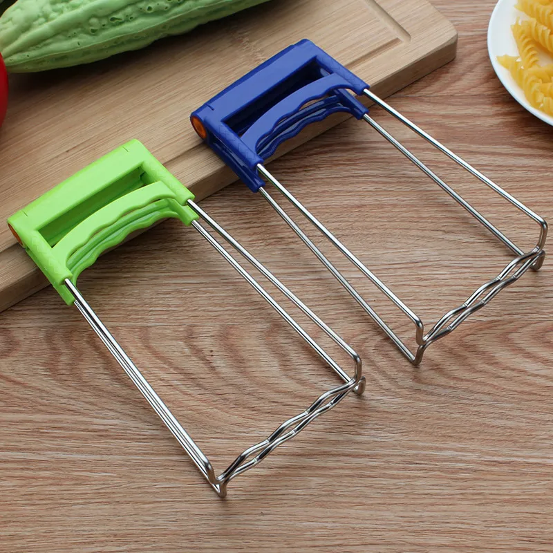 Stainless steel plate is provided with function of preventing hot dishes with household kitchen gadget gifts spot Tools