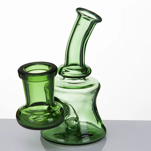 Bécher en verre Bong conduites d'eau Bongs avec joint femelle de 14 mm Accessoires de fumée Pyrex Bongs Dab Rigs Plate-forme pétrolière Filtres à bulles Pipe à fumer chez mr_dabs