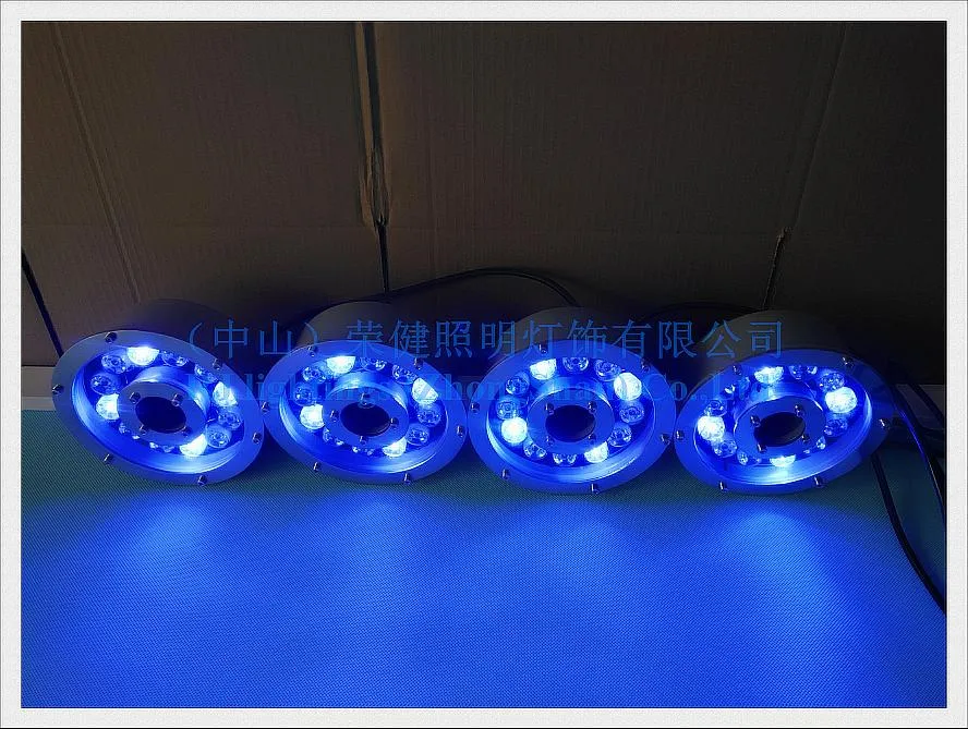 LED underwater light swimming pool light fountain light 2019 new style under water lamp 6W 9W 12W 18W IP68 AC12V input