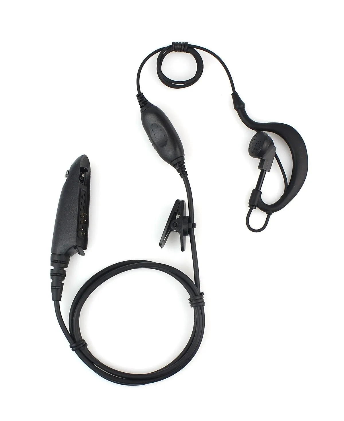 Vox PTT Earpiece Headset Mic för Motorola HT750 gp328 gp329 / 340 gp380 radio