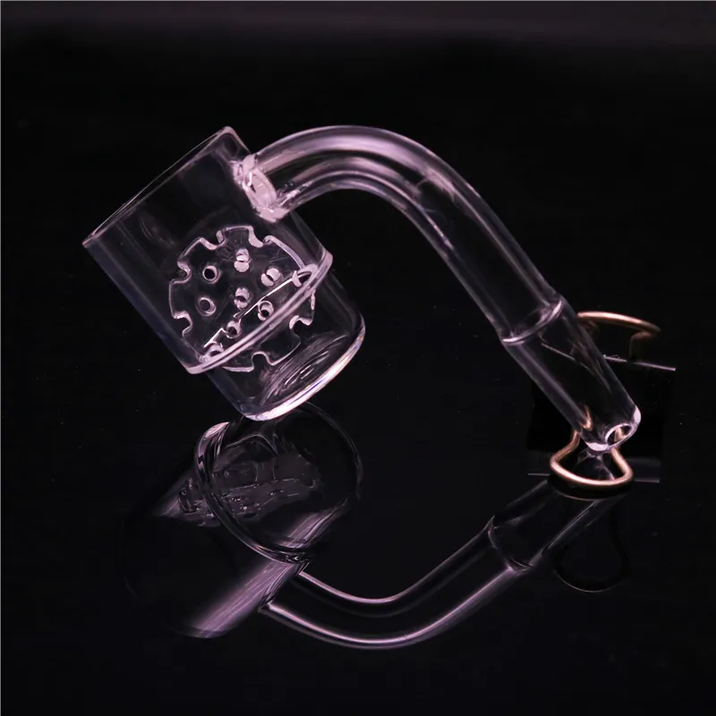 2mm Thick Quartz Honey Bucket Bangers 10 18 14mm Quartz Banger Insert