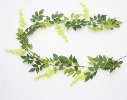 Simulering Wisteria Flower Vine, Bean Flower Strip, Vine, Ornamental Plant Wisteria Flower, L091