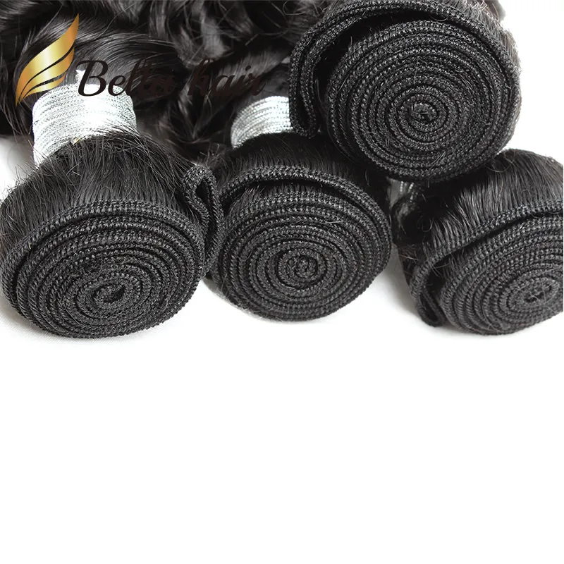 lot Quality Brazilian Curly Extensions Weaves 9a 1026inch Natural Color Human Hair Julienchina Bellahair1881322