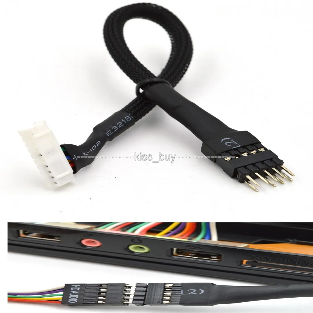 Front Panel Audio Adapter Cable For Creative Sound Card SB0220 SB0240  SB0670