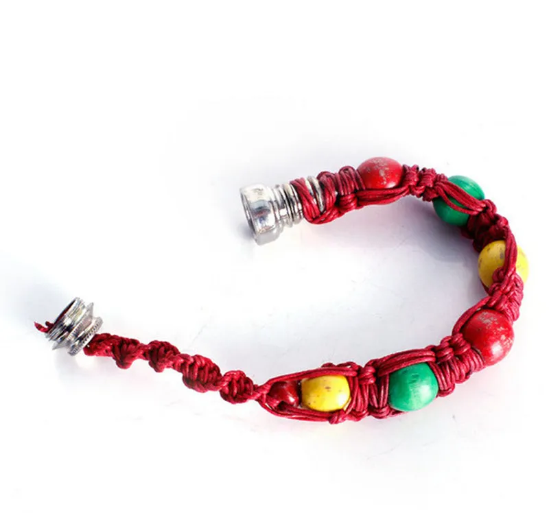 Nouveau Bracelet en métal Portable, Pipe à fumer, Pipe Rasta de la jamaïque, 3 couleurs, cadeau pour hommes et femmes