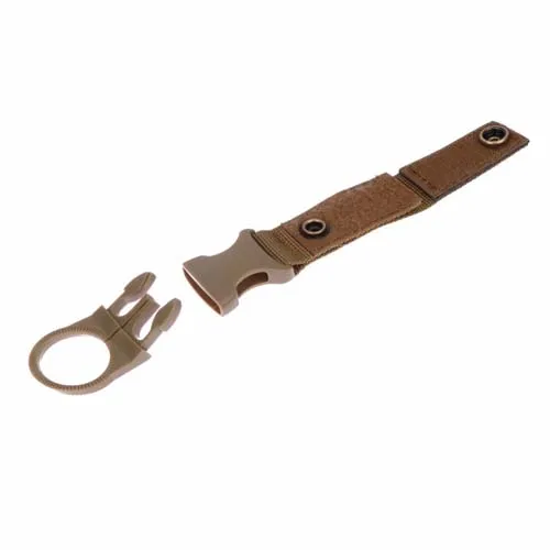 Multifunzione esterno esterno Porta bottiglia la bottiglia la fibbia con fibbia con fibbro clip edc cingola zaino con cintura carabiniere 1034501