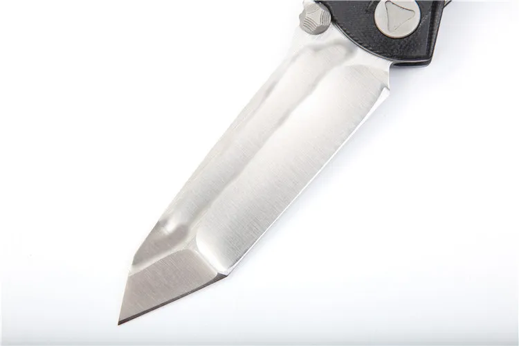 High End Survival Taktik Katlanır Bıçak D2 Saten Tanto Blade Siyah G10 Kol Rulman EDC Cep Bıçakları Outdoor Gear