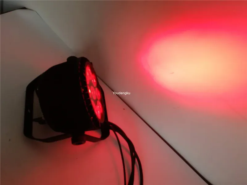 4ピース9×10W RGBW LEDフラットパーライトLED PAR屋外防水ミニLED PAR