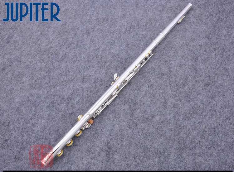 JUPITER JFL-711 RBES 17 Flauti Aperti Flauto C Tone Cupronickel Concerto flauto placcato argento con custodia panno guanti di stoffa