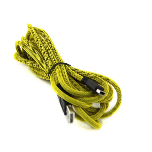 3 M 10ft Pleciona Ładowarka Kabel Ładowarka High Speed ​​USB 2.0 Przewód zasilający dla 2DS 3DS 3DSLL New 3DSLL 3DSXL DSI DHL FedEx EMS Bezpłatny statek