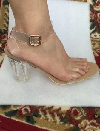 Marilyn's French Crystal Slip-On Heel - Marilyn's