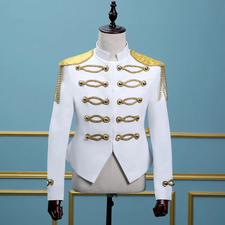 18th Century Gothic Tassel Sequined French Crown Suits Jacket For Stage Theater And Reenactment From Sizhu 53.98 DHgate.Com