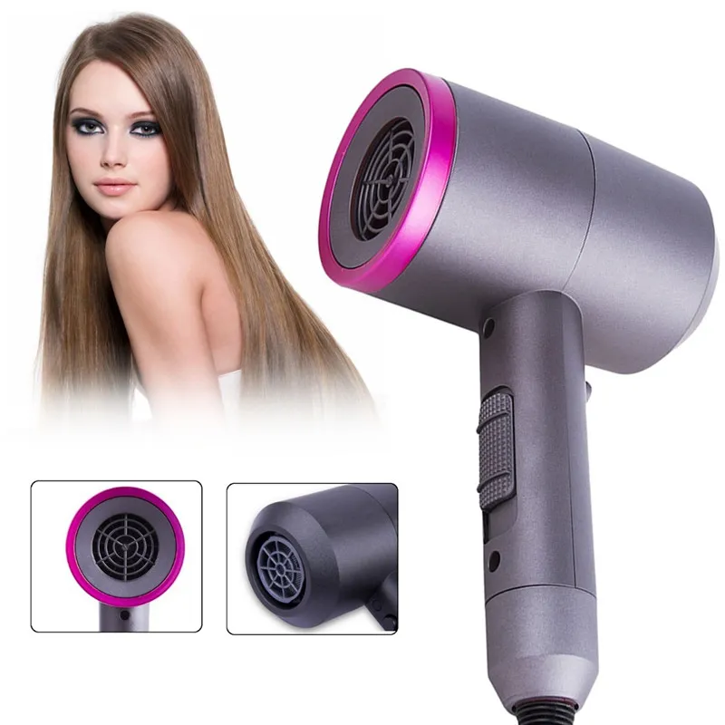 Sèche-cheveux à température constante, souffleur de chaleur froide, haut de gamme, Anion, 1100w, sèche-cheveux domestique rapide et droit