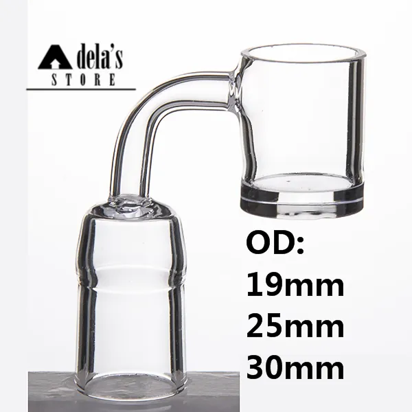 4mm Alt OD 25mm Kuvars Banger Tırnak Düz Üst XL Kalın Çiviler 10mm 14mm 18mm Erkek Kadın Dab Rig 619