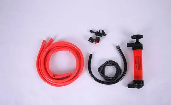 Multi-functional Portable 200cc 5L min Manual Car Diesel Oil Pump Siphon Pump Pipe Oil Extractor Liquid Transfer Hand Air Pumps Oi2698