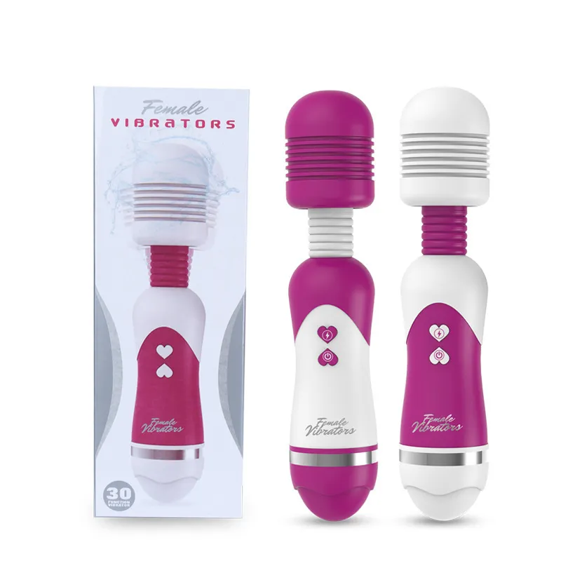 Vibrator Portable Multi-Speed ​​Mini Body Personlig Massage Wand Vibrator G Spot Massage Sexleksaker För Kvinnor Av Pinne