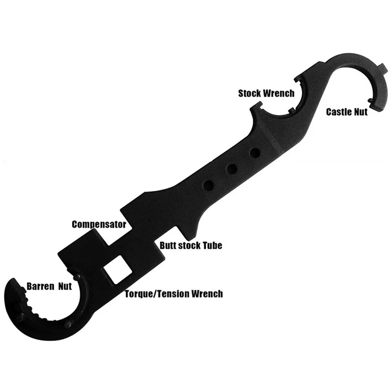 Outdoor AR 4/15 Wrench Steel Heavy Duty Multi Combo Purpose Tool Portable Design Model Tools