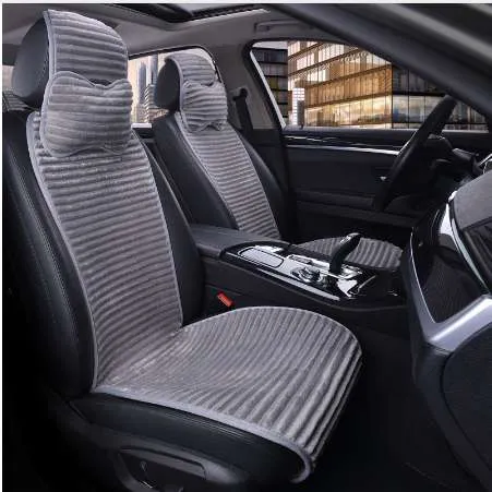 Nano Velvet Car Seat Cover Universal Winter Seat Cushion Protector 5 Colors