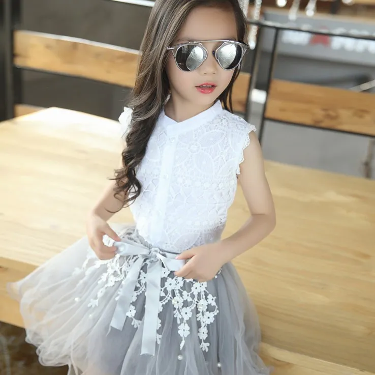 Lanidor casual dress KIDS FASHION Dresses Embroidery discount 97% White 12Y 