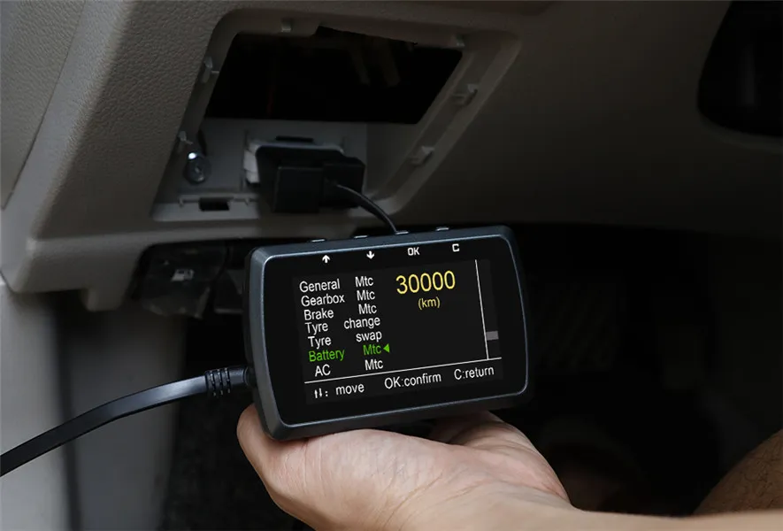 OBD2 Auto Scanner On-board Engine Water Temperature Display_02