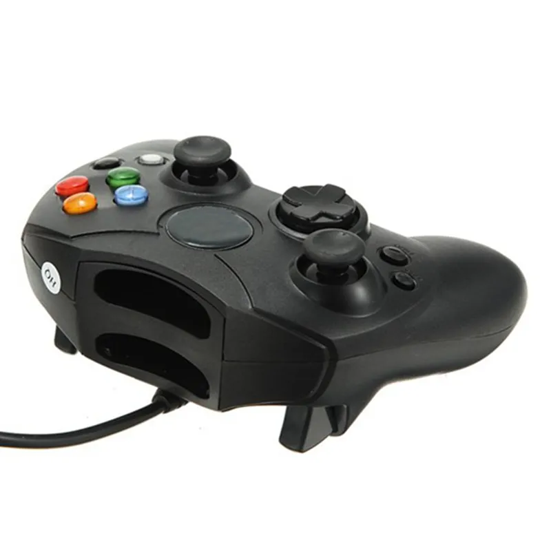 Controller di gioco cablato nero Joystick professionale gamepad Maniglia Joypad Control Microsoft XBOX Prima NAVE VELOCE di vecchia generazione