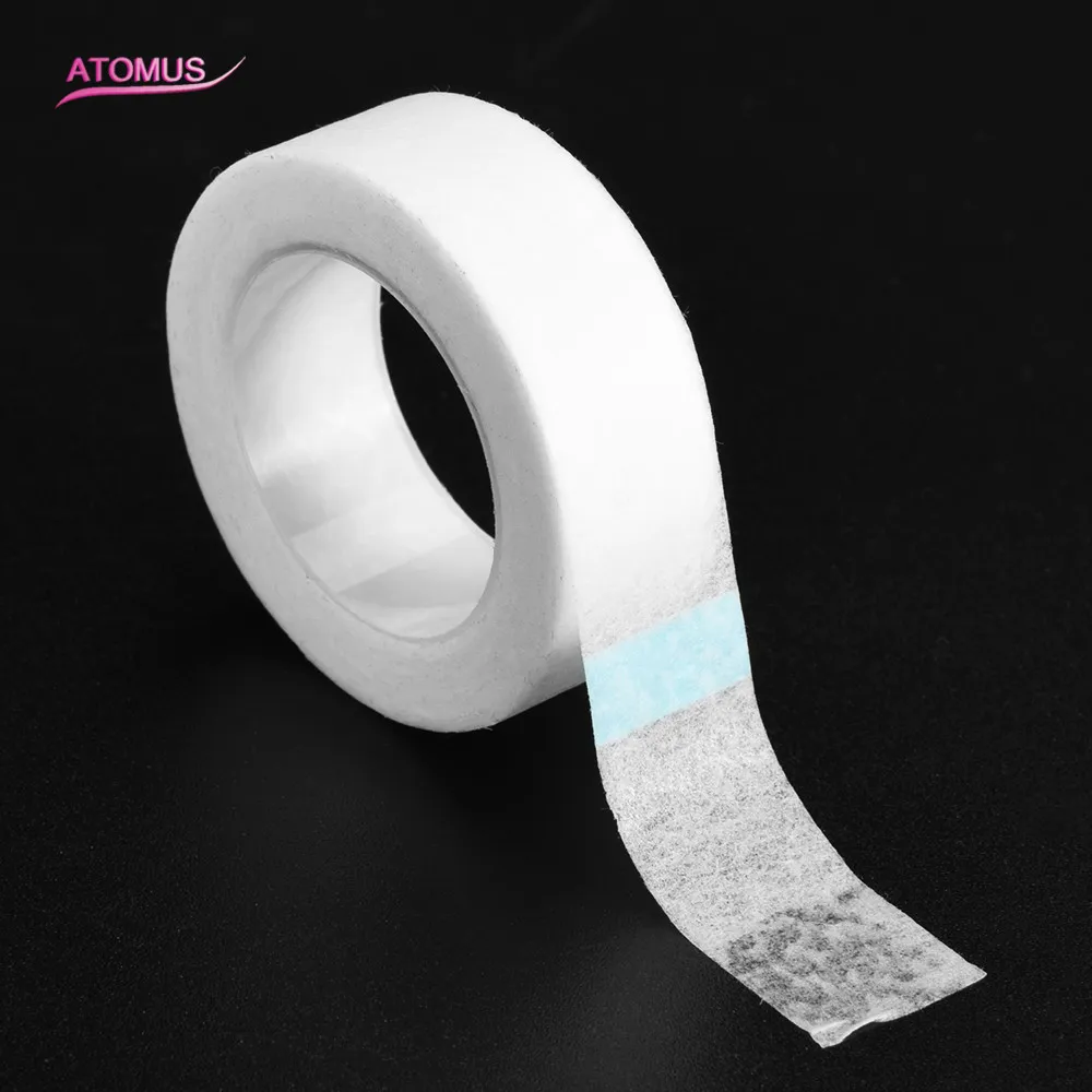 1 Pc Portable Women Medical Paper Tape Breathable False Eyelash Extensions Makeup Tools for False Lashes Grafting Extended Patch White gauze