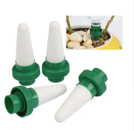 1Pcs Automatic Vacation Plant Waterer Ceramic Self Watering Spikes Flower Drip Irrigation Watering Stakes Indoor & Outdoor