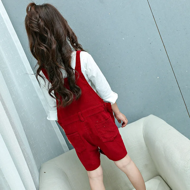 Baby Pants Girls Casual Harem Pants Baby Girl Clothes Children Casual Trousers Overalls Corduroy Mid Pants Spring Summer New7385507