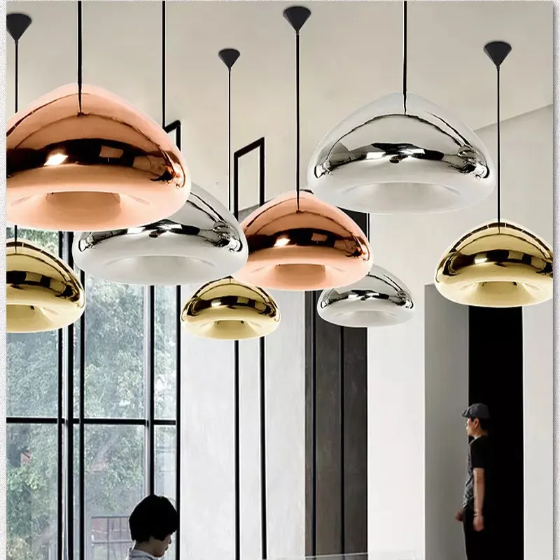 Lampada a sospensione di spedizione gratuita DHL Void Light Argento / Bronzo / Oro Void Lampade a sospensione Lampada da soffitto Lampadari di moda