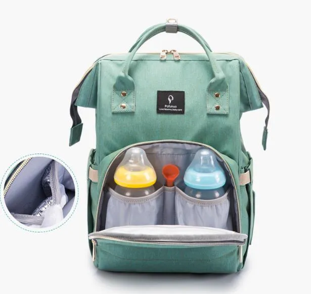 New Multifunctional Baby Diaper Backpack Mommy Changing Bag USB interface Mummy Backpack Nappy Mother Maternity Backpacks Outdoor Bags