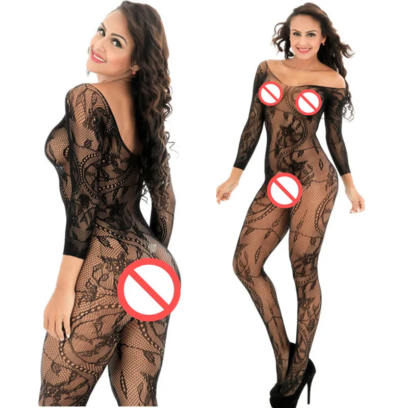 Lingerie Sexy pour femmes Body Hot Bodystocking Bas résille Costumes sexy Sous-vêtements Produits de sexe Gridding Erotic Lingerie Sex Toys