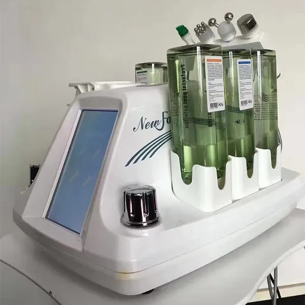 High end imported moter Anti-aging hydra facial machine dermabrasion RF Bio-lifting aqua cleaning spa salon use