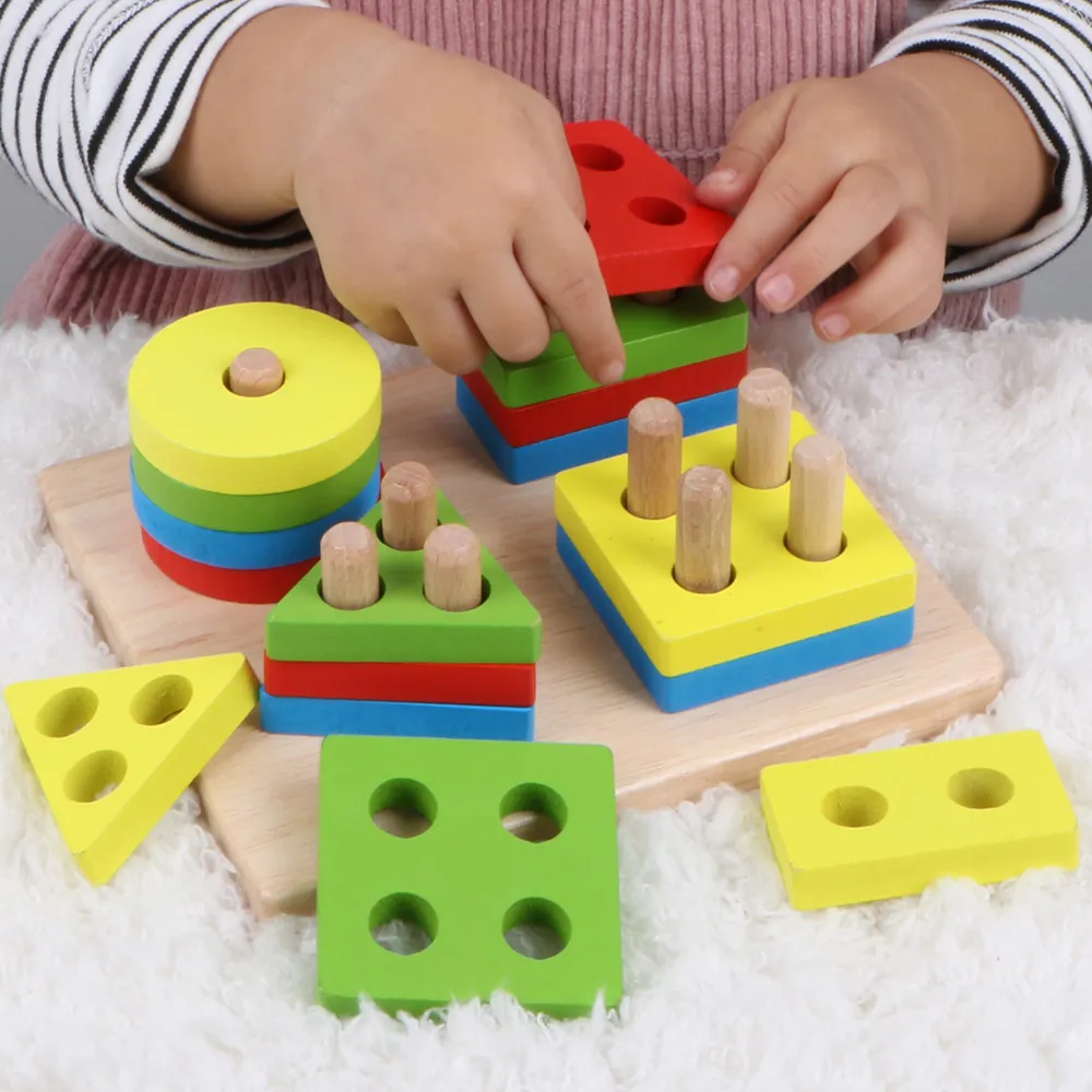 Jeux Montessori 1 an,Educatif Jouets d'apprentissage Précoce