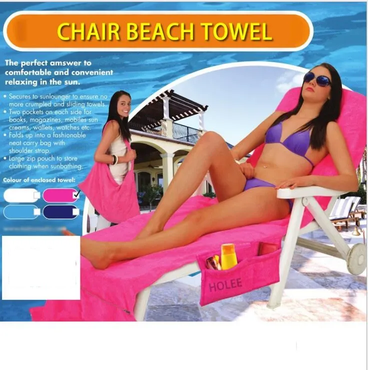 210x75cm Magic beach chair towels Microfiber summer Quick dry cool towel garden living room lounger chair covers leisure chair set