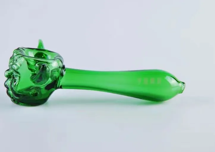 Bêtes fantômes pipe en verre, Vente en gros Bongs Brûleur à mazout Tuyaux en verre Conduites d'eau Pipe en verre Plates-formes pétrolières Fumer Livraison gratuite