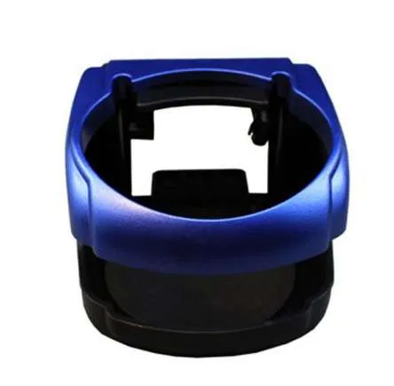 High Quality New Universal Auto Car Vehicle Blue Drink Bottle Cup Holder 9.5 cm x 8.5 cm x 5.5 cm P# dropship