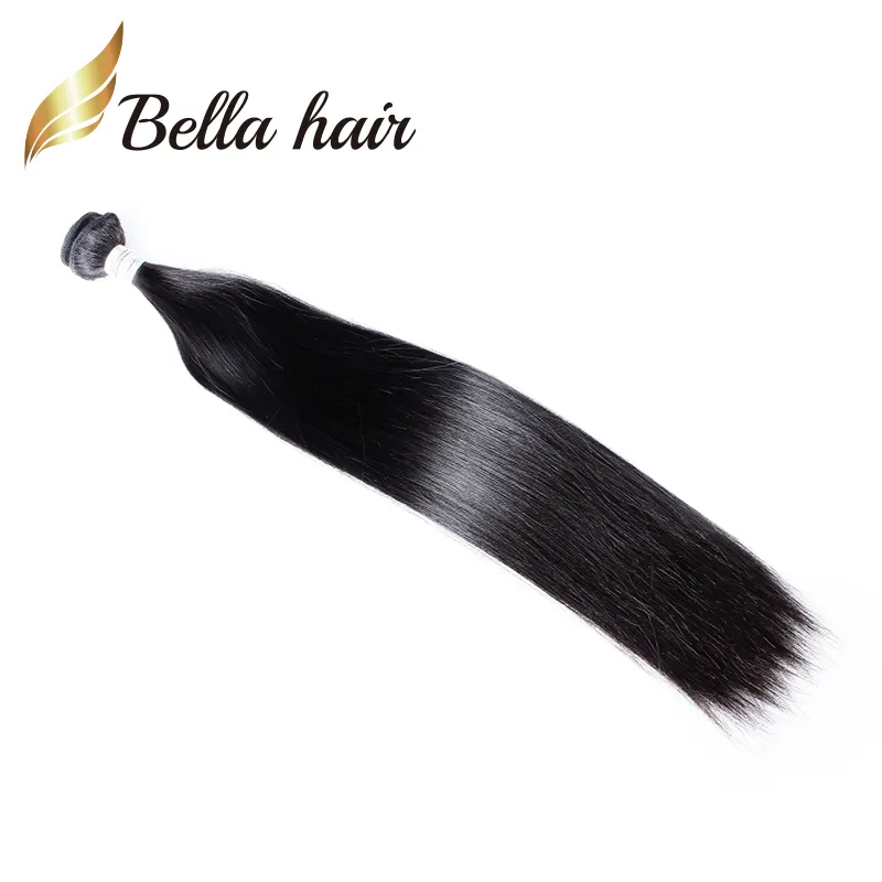 Bundles 100% 9A Brazilian Remy Virgin Human Hair Weft Silky Straight Natural Color Julienchina BellaHair