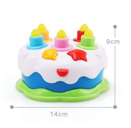 Birthday Cake Toys For Kids Baby With Counting Candles Musical